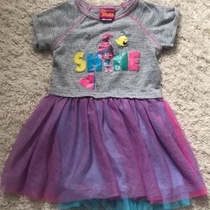 Trolls Toddler Girls Dress